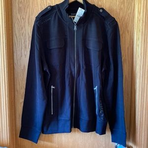 Express Track Jacket - Men’s XL - Black